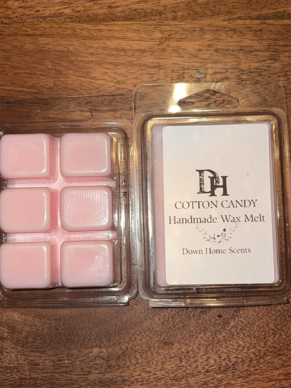 Down Home Scents 'Cotton Candy' Handmade Wax Melts - Light Pink